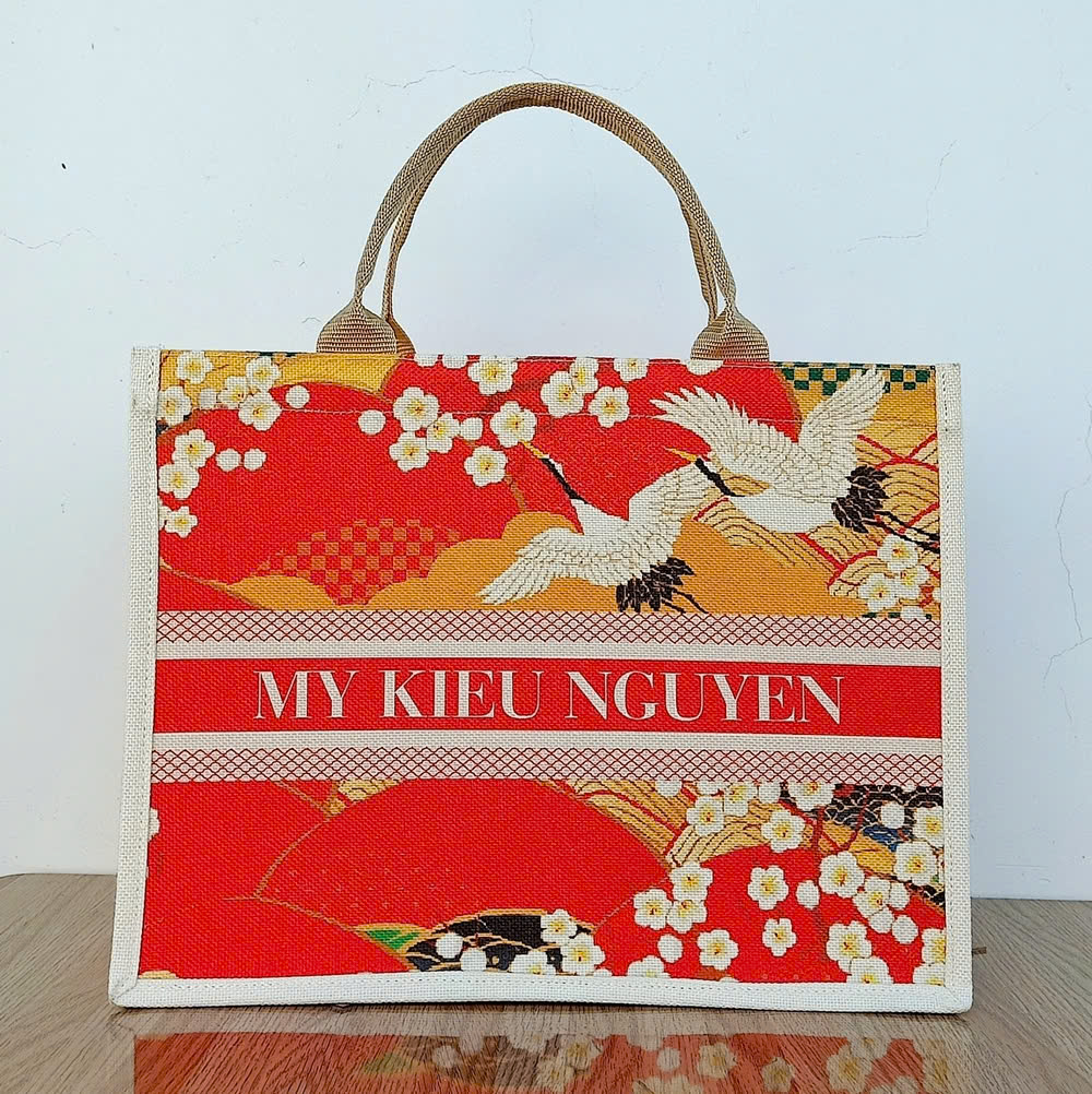 túi vải đay quà Tết